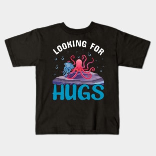 Looking for Hugs Kids T-Shirt